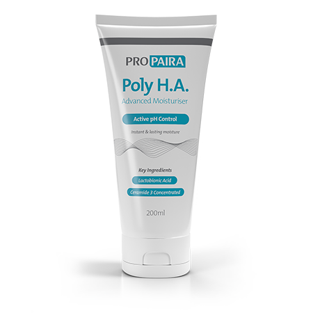Poly H.A. Advanced Moisturiser 200ml - Active pH Control to strengthen the skin barrier